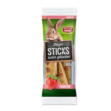 Perfecto Nager Sticks με Φράουλα 2τμχ