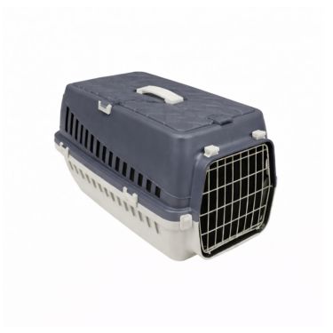 Carlos Pet Cage Color with Metal Door and Grey Base 59x38x39cm