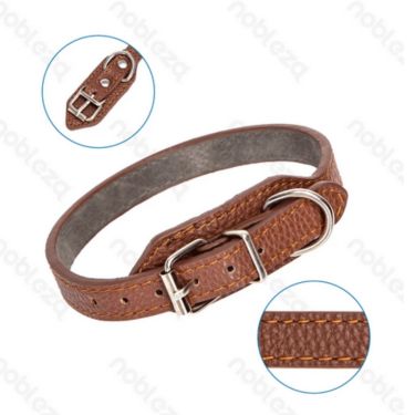 Nobleza PU Δερμάτινο Κολάρο 40cm x 1,4