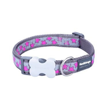 Red Dingo Περιλαίμιο Σκύλου Style with Stars 20-32cm/1.2m