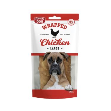 Perfecto Dog Wrapped Chicken Sticks Large