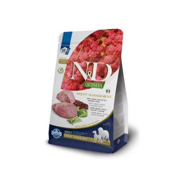 N&D Quinoa Grain Free ''Weight Management'' Lamb Adult Medium/Maxi