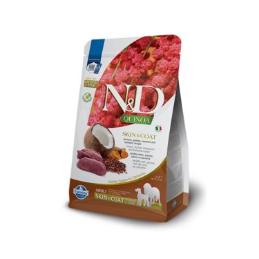 N&D Quinoa Grain Free ''Skin & Coat'' Venison & Coconut Adult Medium/Maxi