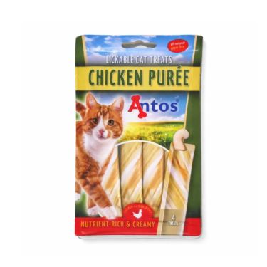 Antos Cat Treats Puree 4x15gr