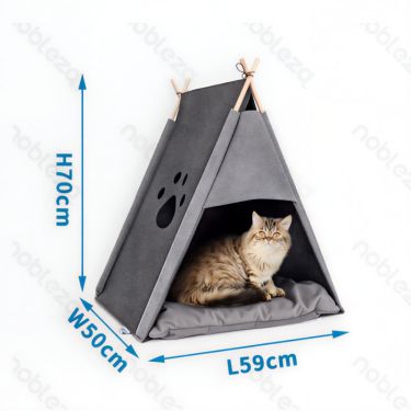 Nobleza Σκηνή για Γάτες με Σχέδια 59x50x70cm