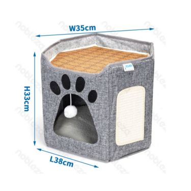Nobleza Cat Πτυσσόμενο Κρεβάτι και Ονυχοδρόμιο 38x35x33cm