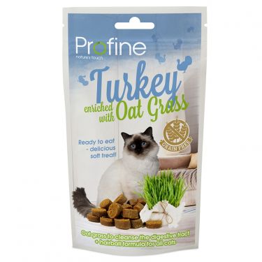 Profine Cat Soft Treat Turkey with Oat Grass