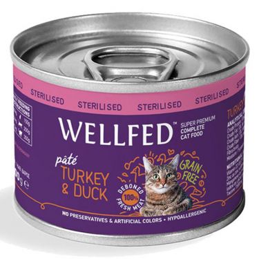 Wellfed Adult Sterilised Turkey & Duck