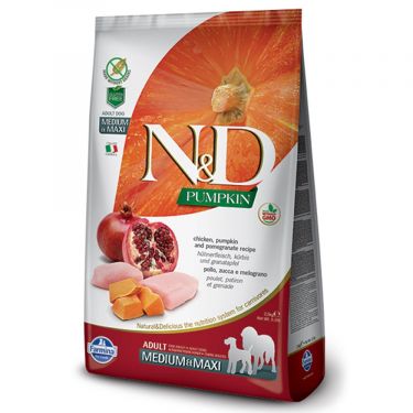 N&D Grain Free Pumpkin Chicken & Pomegranate Adult Medium/Maxi