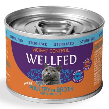Wellfed Weight Control Sterilised Poultry & Millet