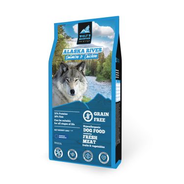 Wolf's Mountain Dog Alaska River Grain Free
