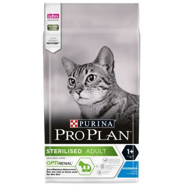 Pro Plan Cat Adult Sterilised Optirenal με Κουνέλι