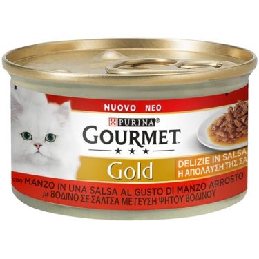 Purina Gourmet Gold Σε Σάλτσα 85gr