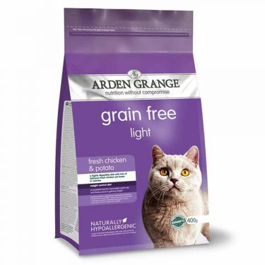 Arden Grange Cat Adult Grain Free Light με Κοτόπουλο