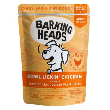 Barking Heads '' Bowl Lickin’ Chicken'' Pouch
