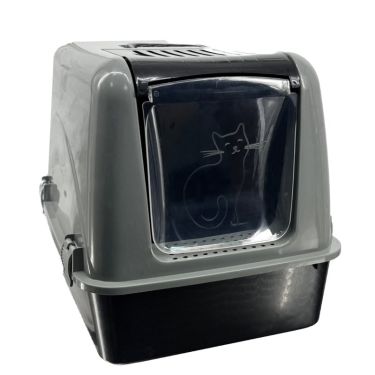 Can's Lux Grey Cat Toilet
