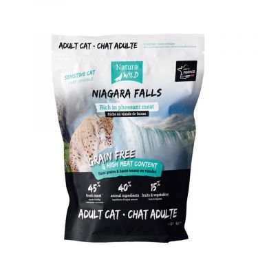 Natura Wild Grain Free "Niagara Falls"Adult Cat Sensitive με Φασιανό