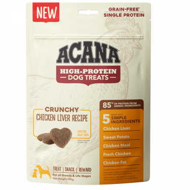 Acana High Protein Crunchy Chicken Liver Recipe 