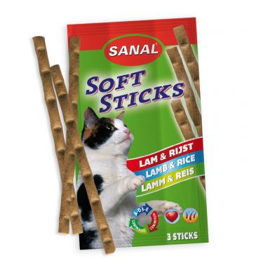 Sanal Soft Sticks Αρνί & Ρύζι