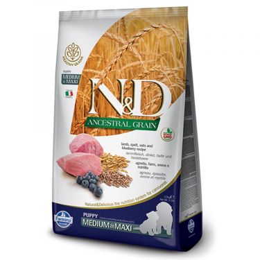 N&D Ancestral Low Grain Lamb & Blueberry Puppy Medium/Maxi