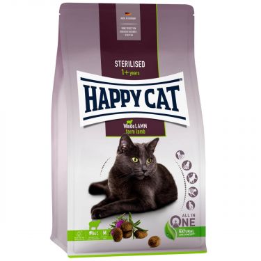 Happy Cat Adult Sterilised All in One Αρνί
