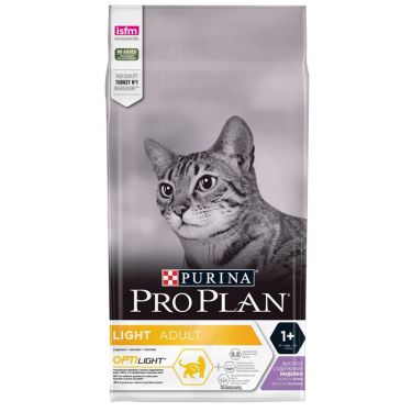 Pro Plan Cat Adult Light Optilight με Γαλοπούλα