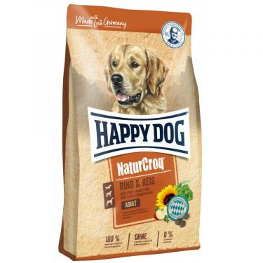 Happy Dog NaturCroq Adult Rind & Rice