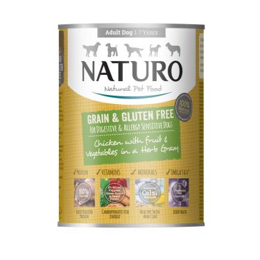 Naturo Κονσέρβα Adult Dog Grain & Gluten Free 390gr