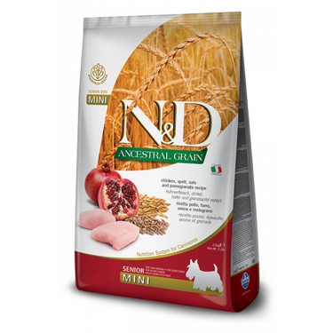 N&D Ancestral Grain Chicken & Pomegranate Senior Mini