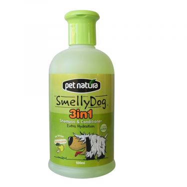Pet Natura Smelly Dog Shampoo & Conditioner 3 in 1