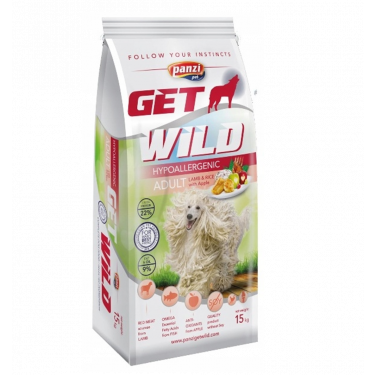 Panzi Get Wild Adult Hypoallergenic Lamb & Rice