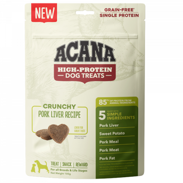 Acana High Protein Crunchy Pork Liver Recipe 