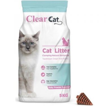 Clear Cat Baby Powder Clumping