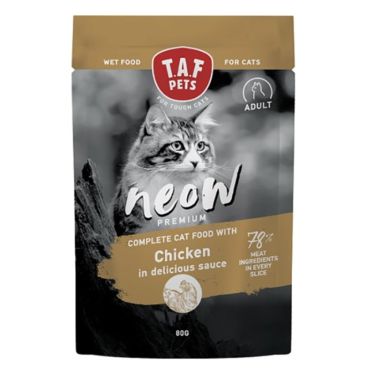 TAF Pets Neow υγρή τροφή για ενήλικες γάτες με Κοτόπουλο