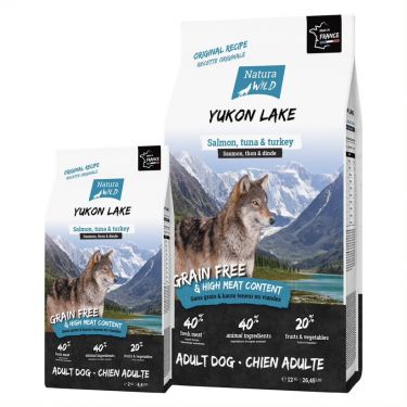 Natura Wild Adult Dog Grain Free "Yukon Lake" με Σολομό ,Τόνο & Γαλοπούλα