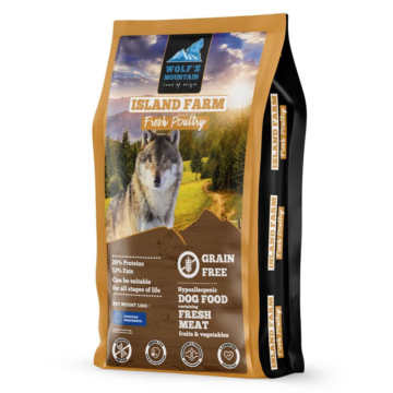 Wolf's Mountain Dog Island Farm Grain Free 2 x 12kg