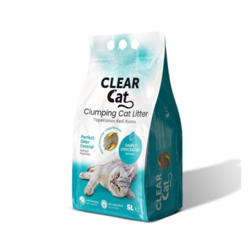 Clear Cat Natural Clumping 5Lt