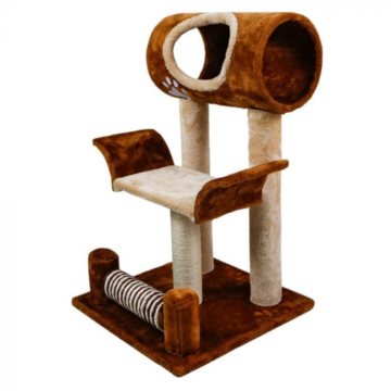 Nobleza Ονυχοδρόμιο Γάτας Μπέζ-Καφέ 44.5 x 44.5 x 73cm