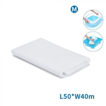Nobleza Litter Box σακούλες ακαθαρσιών λευκές Μidium 50x40cm