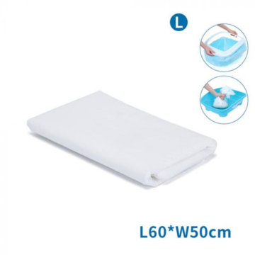 Nobleza Litter Box σακούλες ακαθαρσιών λευκές Large 60x50cm