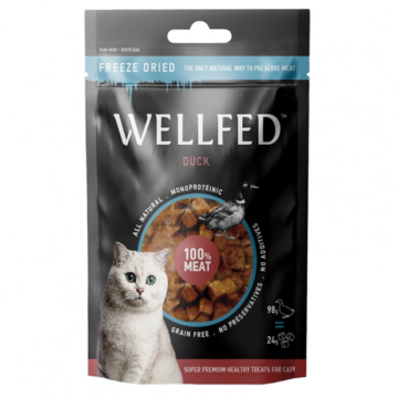 Wellfed Cat Freeze Dried με Πάπια 24gr