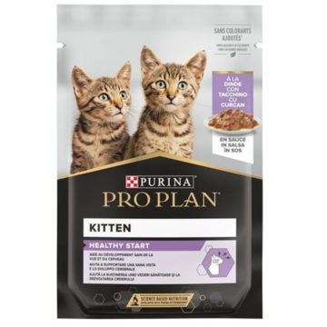 Proplan Nutri Savour Kitten in Sauce Φακελάκια 85gr Γαλοπούλα