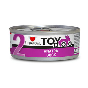 Disugual “Toy Dog” Κονσέρβα Πατέ 85gr Πάπια