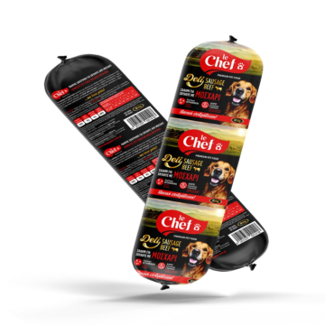 Le Chef Deli Sausages Σαλάμι Σκύλων Mοσχάρι 450gr