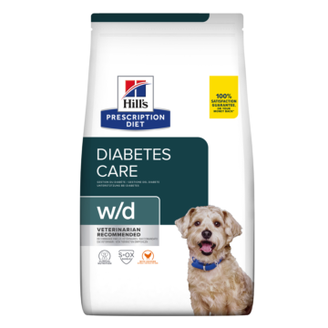 Hill's Prescription Diet w/d Diabetes Care για Σκύλους με Κοτόπουλο 1.5kg
