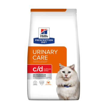Hill's Prescription Diet c/d Urinary Stress Urinary Care για Γάτες με Κοτόπουλο 1.5kg