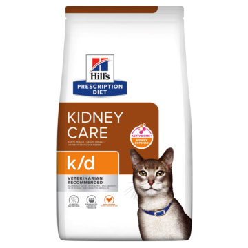 Hill's Prescription Diet k/d Kidney Care για Γάτες με Κοτόπουλο 1.5kg