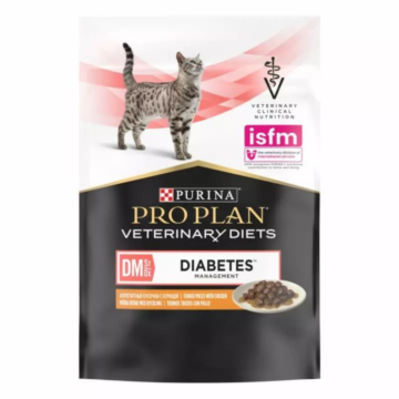 Purina Veterinary Diets DM Φακελάκια 85 gr Κοτόπουλο