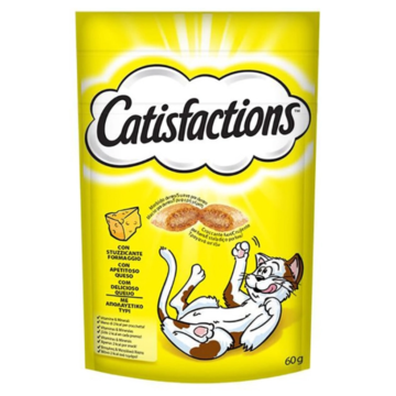 Catisfactions Snacks 60gr Τυρί