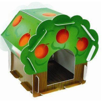 Cardboard Chew Apple Tree 12x13cm